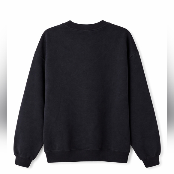 BNWT Anine Bing Tyler Crew Neck - Medium - Navy Blue Retail $380 - Picture 2 of 4
